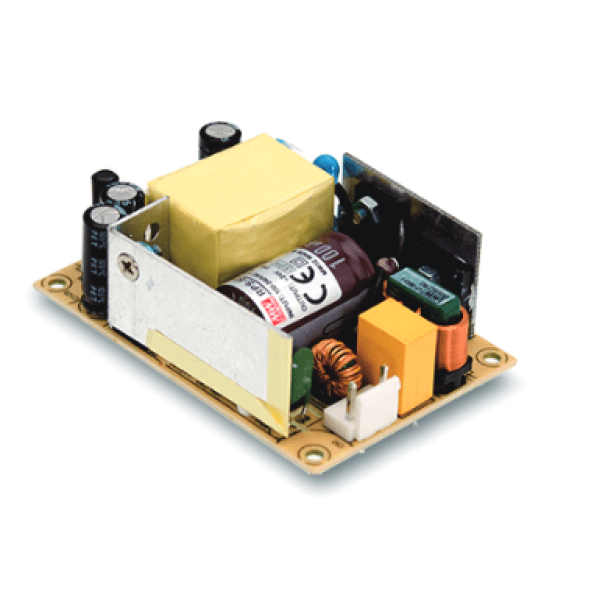 Alimentation Mean Well EPS-65-12-C 65W 5.42A - Convertisseur AC-DC, Entrée 80-264VAC